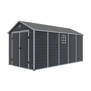 Caseta <span class=keywords><strong>de</strong></span> Plástico Grande para Exteriores, 8x15, <span class=keywords><strong>de</strong></span> Resina, para Almacenamiento en el <span class=keywords><strong>Jardín</strong></span> - Product Image 4