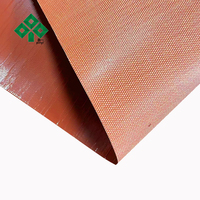 Tissu de remplacement Hypalon résistant à la chaleur, fibre de verre non vulcanisée enduite de silicone brut pour l'isolation thermique