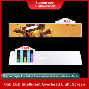Bright Waterproof Taxi Led Display Car Led Advertising Overhead <b>Light</b> Screen Can Be Customized For Various Models - Product Image 2