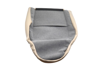 Housse de siège en cuir neuf pour côté conducteur, modèle Toman 2000 2001 Ford Excursion Limited, Business/Luxe, couleur Parchment FRSD0304DBTL - Product Image 4