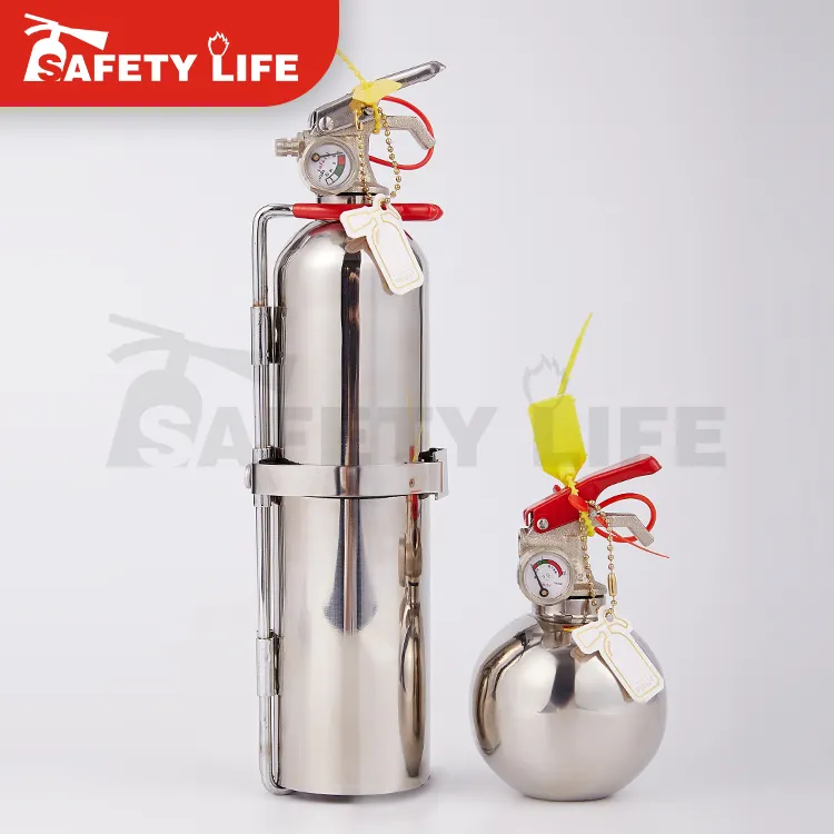 Safety Life mini car fire extinguisher stainless steel material