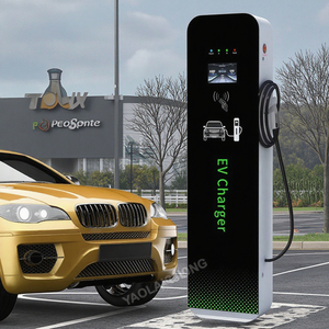 22Kw 44kw đa-ngôn ngữ nhanh chóng EV Trạm Sạc LCD màn hình quảng cáo AC ccs2 AC app điều khiển đa-ngôn ngữ sạc đống xe ô tô - Product Image 3