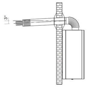 Tuyau d'échappement en acier inoxydable pour chaudière à gaz 60/100mm, pièces de rechange murales pour camping-car, usage domestique, extérieur et garage - Product Image 4