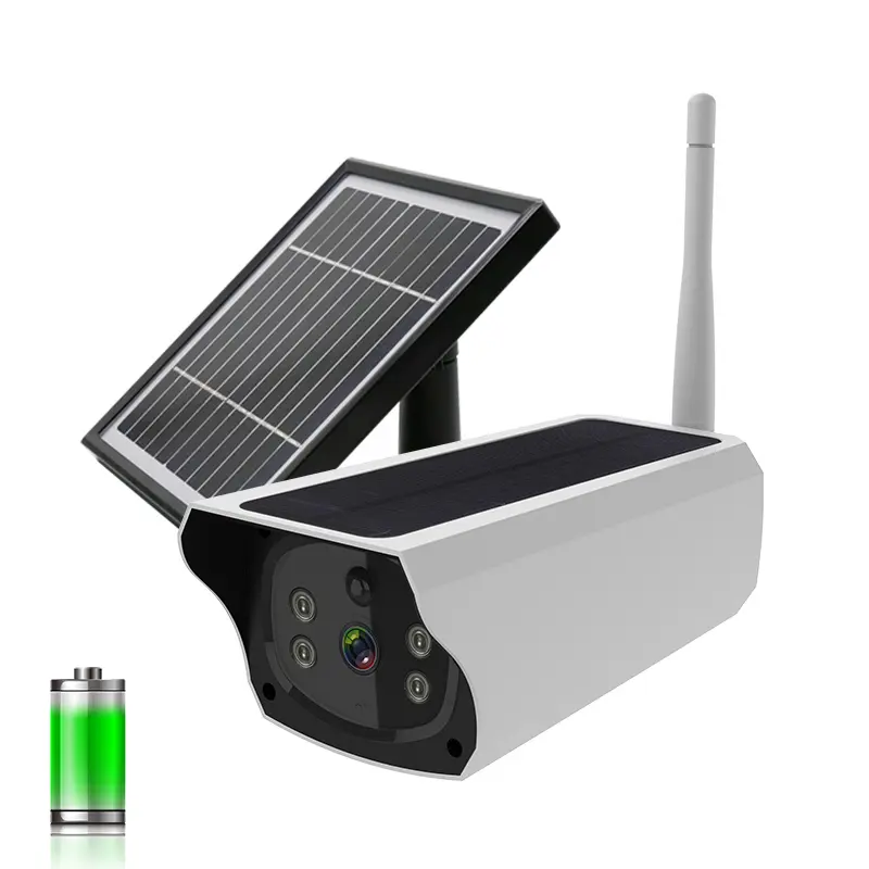 Solar camera low power surveillance camera brand new solar CCTV IP 1080P WiFi camera