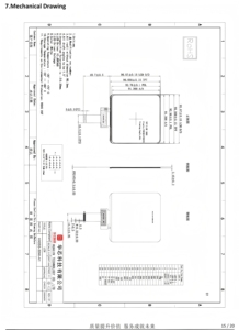 Pantalla TFT a Color de 5 Pulgadas Cuadradas con Resolución de 720*720 e Interfaz MIPI Controlada por el Circuito Integrado JD9365TX - Product Image 5