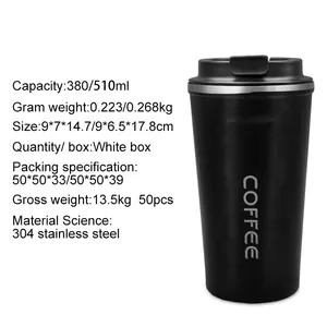 GXP-vaso de Metal de acero inoxidable, taza de café con aislamiento al vacío