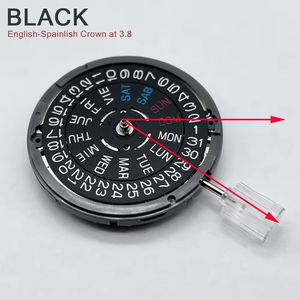 Movimiento Mecánico Automático de Alta Precisión Original NH36 con Fecha/Día, Movimiento de Reloj Seik NH36A, Accesorios, Descuento por Cantidad - Product Image 2