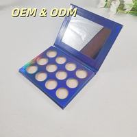 Boîtes d'emballage en papier pour palette de fards à paupières rigides exclusives de 35 couleurs, personnalisées par STP Factory, pour cosmétiques