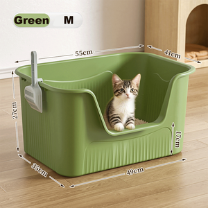 Xing You Modern Wasch bare umwelt freundliche Katzen toilette aus PP-Kunststoff mit großer Kapazität für die Entsorgung von Exkrementen - Product Image 3