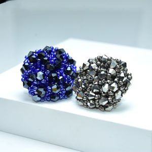 Parti iş için lüks renkli kristal Rhinestone çiçek broş yaka <span class=keywords><strong>Pin</strong></span> - Product Image 3