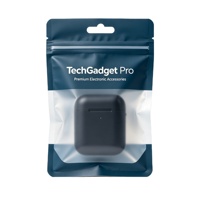 Emballage personnalisé imprimé pour accessoires de téléphonie mobile, câble de données USB, sac en plastique à fermeture éclair avec fenêtre et trou