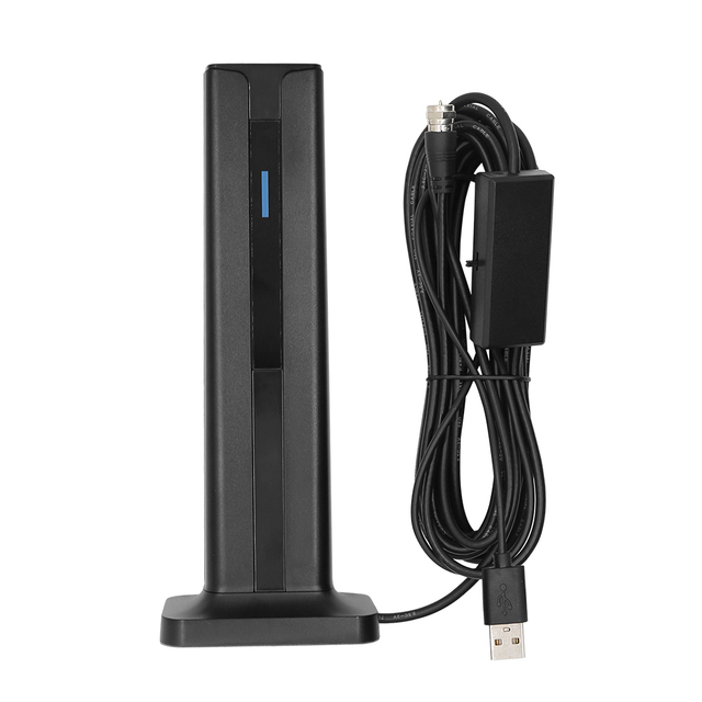 Amplified Indoor Outdoor Digital Tv Antenna Signal Booster up to 275+ Miles Support 8K 4K Full HD with 16ft Coaxial Cable