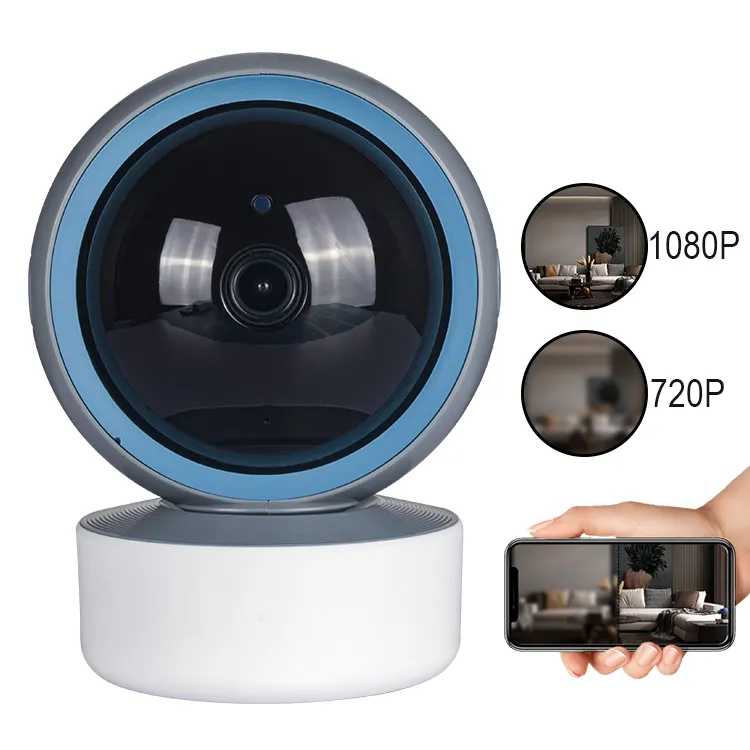 Factory Hot Sale 1080P 2 Way Talk Indoor Mini Camera Video Night Vision Digital Wireless Baby Monitor Best Seller Amazon