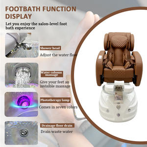 Sillón de Pedicura de Alta Calidad para Salón de Uñas, Muebles para el Cuidado de los Pies, Sillón de Spa de Masaje Automático Moderno y Lujoso en Venta - Product Image 4