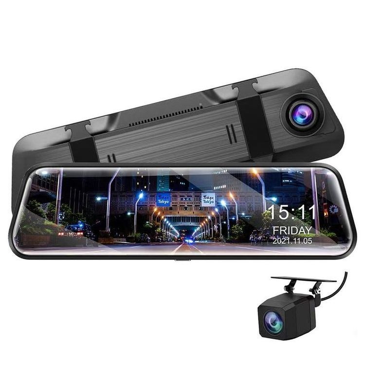 9 66 Inch Touch Screen Rearview