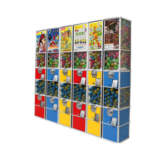 Đồ chơi trứng Máy bán hàng tự động viên nang bóng đồng tiền hoạt động gashapon gumball bán hàng tự động viên nang đồ chơi kẹo máy đồ chơi cho trẻ em - Product Image 1