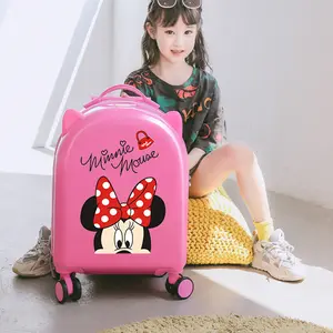 Kinderbagage Zit Ride Girl 16 18 Inch Ultralichte School Student Boarding Trolley Case Reizen Kleine Mini Handbagage Koffer