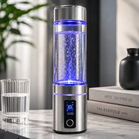 Nouvelle arrivée : Générateur d'eau hydrogénée, électrolyse rapide, technologie SPE PEM, antioxydant, bouteille d'eau riche en hydrogène rechargeable