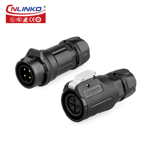Cnlinko LP16 kết nối nhựa kết nối 2 3 4 5 7 <span class=keywords><strong>8</strong></span> 9 pin không thấm nước cắm dây kết nối - Product Image 4