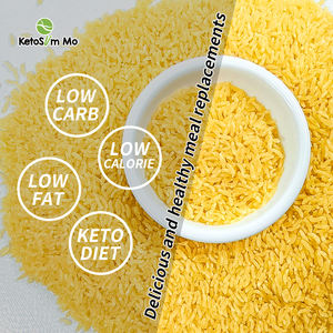 Toptan Özelleştirilmiş Ücretsiz Numuneler Düşük Karbonhidratlı Hazır Shirataki Pirinci Mısır Aromalı Konjac Kurutulmuş Pirinç - Product Image 2