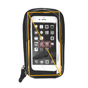 Fahrrad lenker tasche mit Deckel für Handy-und Mountainbike-Zubehör - Product Image 3