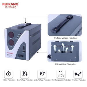 <span class=keywords><strong>220V</strong></span> Hai đầu ra tự động ổn định điện áp nhà máy giá hoàn toàn tự động 500W 1000W 2000W nhà ues tiếp sức kỹ thuật số powerboard - Product Image 4