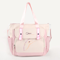 Sac de sport et de danse en polyester bleu pâle 50-70L Modèle 8140