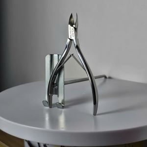 Stainless Steel Cuticle Nipper KS-07 Curved Blade Durable Professional <b>Nail</b> <b>Tool</b> Wide Jaw Opening Finger Toenail Manicure Adult - Product Image 1