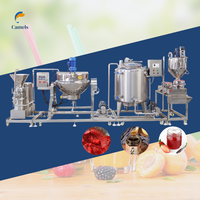 Mini fruitjam productielijn/fruitsjam maakmachine/jam kookmachine