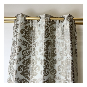 Offre Spéciale pas cher haute qualité préférentiel <span class=keywords><strong>Jacquard</strong></span> couleur unie rideaux occultants rideaux pour <span class=keywords><strong>le</strong></span> salon - Product Image 3