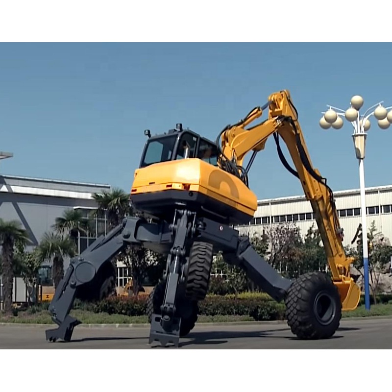 MAXIZM Wheel Mountain Spider Excavator 10-12 Ton for Sale