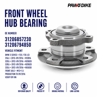 Ensemble de roulement de moyeu de roue de véhicule OE 31206857230 et 31206794850 pour BMW F35 avant 2016, roue avant, pièces automobiles