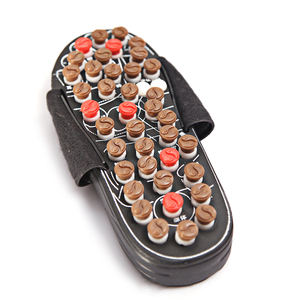 Pantuflas de Masaje de Acupuntura Magnética Giratorias, Calzado de Masaje de Pies para el Cuidado de la Salud, Masajeador de Pies que Promueve la Circulación Sanguínea - Product Image 1