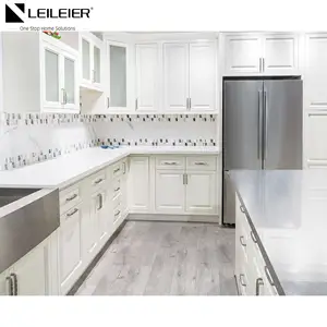 LEILEIER Rta Kitchen Cabinet Modern North American Customized Furniture Kitchen Storage Painted