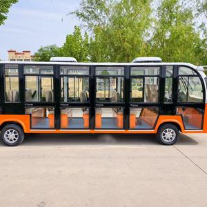 Autobús Turístico Eléctrico sin Puertas de Alta Calidad Directo de Fábrica, con Batería Libre de Mantenimiento y Motor de CA para Resorts y Lugares Turísticos - Product Image 4