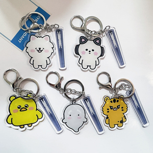 Spot for 'Fim's Club' Flash UV Printing PVC Acrylic Key Chain Pendant <b>Anime</b> Star Image Peripheral Aid Lamp Decoration - Product Image 1