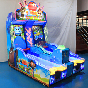 Mini-<span class=keywords><strong>jeu</strong></span> de bowling pour enfants sur le thème des animaux de dessin animé, machine à prix pour divertissement intérieur - Product Image 6