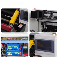 Machine de scellage automatique verticale DFD40TI en plastique noir pour l'emballage de produits chimiques et de vêtements en sachets et pochettes
