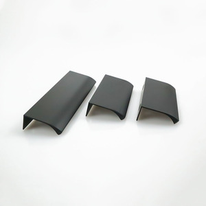 Moderne verdeckte Möbelschranktür Aluminium-Griffgriff mit individueller Farbe Grenzschrankgriffe - Product Image 4
