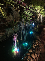 Mini fontaine d'eau solaire piscine étang cascade fontaine jardin décoration extérieur oiseau bain solaire alimenté fontaine eau flottante