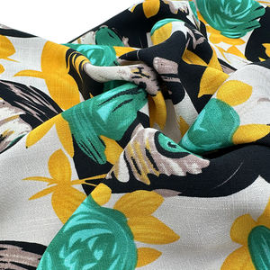 Robe somalienne personnalisée de haute qualité bati imprimé tissu de rayonne imprimé africain filé tissé 100% rayonne viscose tissu - Product Image 3