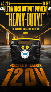 Pompa Elettrica Gonfiabile Richtek Heavy Duty 100 PSI 12V DC in Plastica a Doppio Cilindro per Pneumatici Auto con Funzione di Spegnimento Automatico e Preimpostazione - Product Image 4