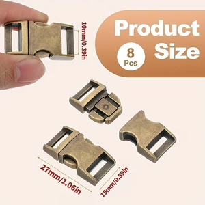 Boucle de ceinture personnalisée, logo, boucle de collier en métal, harnais pour chien, boucle en métal, boucle à dégagement latéral tactique, boucle en métal pour <span class=keywords><strong>sac</strong></span>, vêtements - Product Image 5