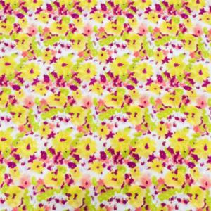 Paarse tie-dye print polyester stof, lichtgewicht, zijdeachtig, ademend, glanzend jacquard, meisjes activewear sjaal, kleding, rokken - Product Image 5