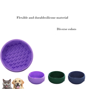 Ciotola in Silicone per Animali Domestici, Antiscivolo e Antiurto, Ciotola per Alimentazione Lenta per Cani e Gatti - Product Image 4