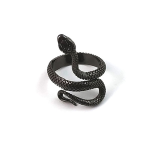Regalo JOYA anello <span class=keywords><strong>serpente</strong></span> animale Punk anello Vintage <span class=keywords><strong>donna</strong></span> rettile <span class=keywords><strong>serpente</strong></span> per uomo <span class=keywords><strong>donna</strong></span> anello regolabile con apertura retrò - Product Image 3