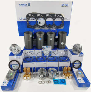 Suku Cadang Mesin untuk <span class=keywords><strong>4JB1</strong></span> 4HK1 4HG1 4LE1 4JA1 4BE1 4JJ1 4HF1 4JG2 Piston Gasket Mesin Diesel Overhaul Rebuild Liner Kit - Product Image 5