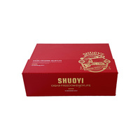 Humidor de Viaje de Madera de Cedro de Diseño Moderno Marca SHUOYI al por Mayor, Estuche Personalizado para Cigarros con Técnica de Lacado, ISO9001/BSCI