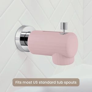 Cache-robinet de baignoire en silicone souple, protection de robinet pour enfants, ajustement universel - Product Image 3