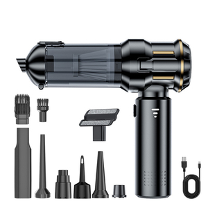 Aspirateur à moteur sans balais 16000PA Portable sans fil dépoussiérage en un clic aspirateur de voiture 100W avec dépoussiéreur - Product Image 1